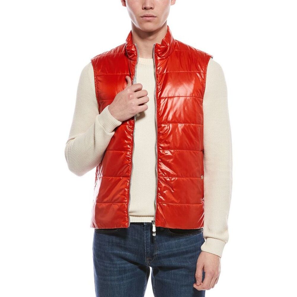 Eleventy Mens  Vest, Red